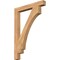 Ekena Millwork Imperial Block Smooth Bracket, Western Red Cedar, 3 1/2"W x 30"D x 42"H BKT04X30X42IMP05SWR - alternate 1